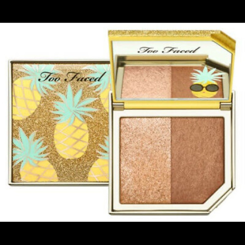 *Brand New* Too Faced Tutti Frutti Pineapple Paradise Bronzer Highlighter Duo